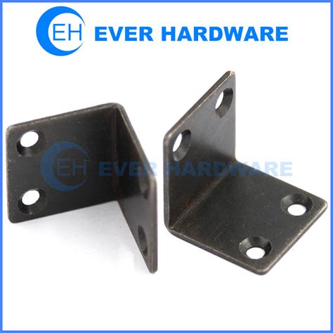 black metal angle brackets 4 x 4|black angle iron with holes.